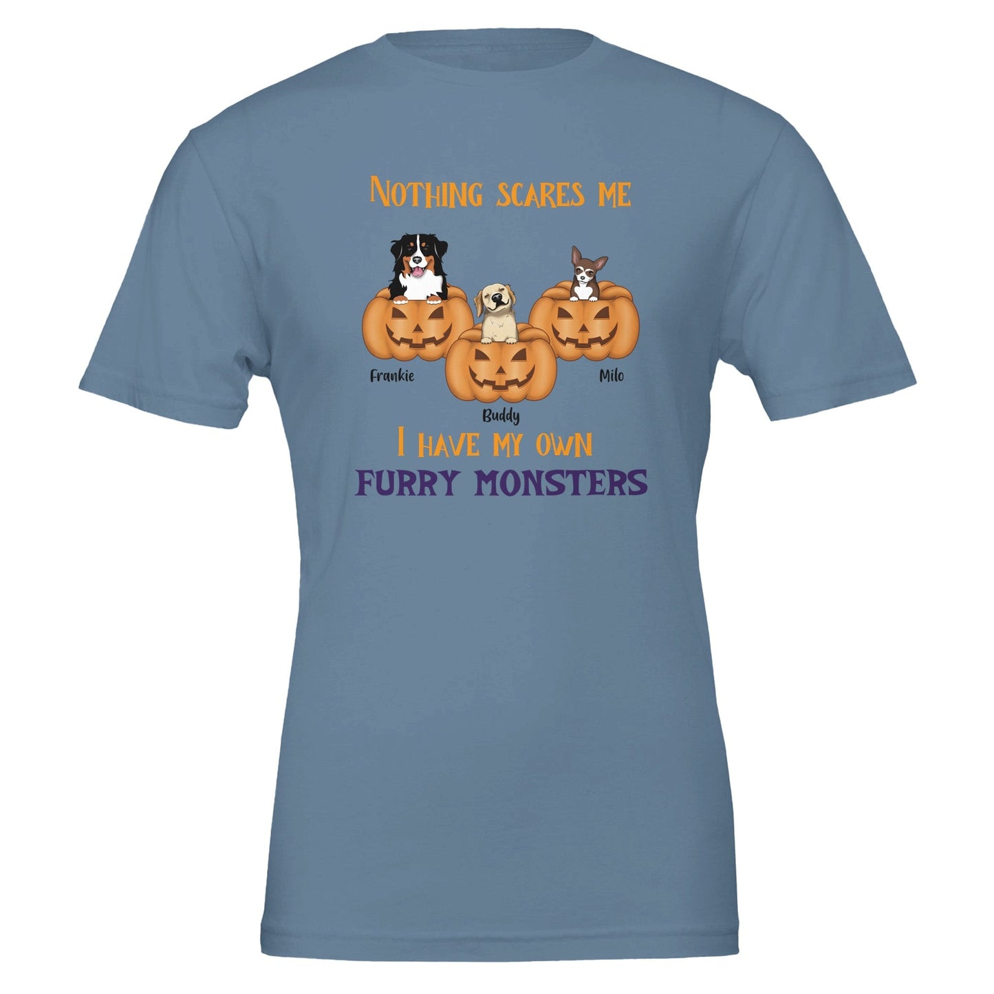 Nothing Scares Me I Have My Own Furry Monsters Personalized T-shirt