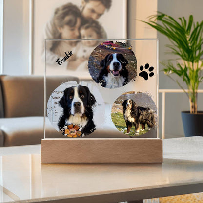 Custom Dog Photos Personalized Acrylic Plaque